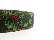 Load image into Gallery viewer, Traditional Holly Dog Collar/Lead