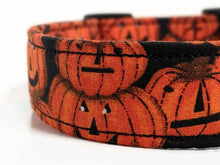Load image into Gallery viewer, 'Ichabod' - Pumpkin Dog Collar/Lead