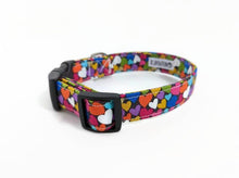 Load image into Gallery viewer, 'Cariad' - Love Hearts Dog Collar/Lead