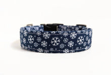 Load image into Gallery viewer, Christmas Snowflake Dog Collar/Lead