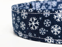 Load image into Gallery viewer, Christmas Snowflake Dog Collar/Lead
