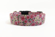Load image into Gallery viewer, 'Amelia' - Tiny Pink Floral Dog Collar/Lead