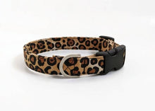 Load image into Gallery viewer, 'Tania' - Leopard Print Dog Collar/Lead