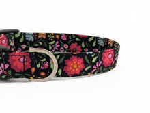 Load image into Gallery viewer, 'Clodagh' - Retro Floral Dog Collar/Lead