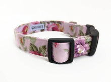 Load image into Gallery viewer, 'Charlotte' - Pretty in Pink Floral Dog Collar/Lead