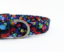 Load image into Gallery viewer, Multicoloured Spots Dog Collar/Lead