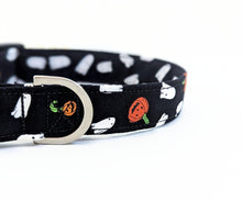 Load image into Gallery viewer, 'Salem' - Halloween Pumpkin Ghost Dog Collar/Lead
