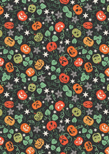 Load image into Gallery viewer, 'Nyx' - Glow in the Dark Pumpkin Dog Collar/Lead
