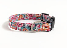 Load image into Gallery viewer, 'Cecile' - Pastel Blossoms Dog Collar/Lead