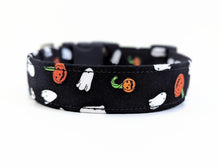 Load image into Gallery viewer, 'Salem' - Halloween Pumpkin Ghost Dog Collar/Lead