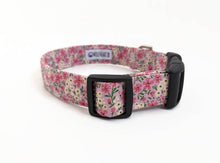 Load image into Gallery viewer, 'Amelia' - Tiny Pink Floral Dog Collar/Lead