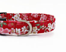Load image into Gallery viewer, 'Hana' - Japanese Blossom Dog Collar/Lead