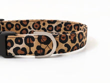 Load image into Gallery viewer, 'Tania' - Leopard Print Dog Collar/Lead