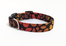 Load image into Gallery viewer, 'Fforest' - Autumn Leaves Dog Collar/Lead