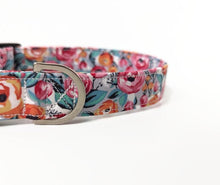 Load image into Gallery viewer, 'Cecile' - Pastel Blossoms Dog Collar/Lead