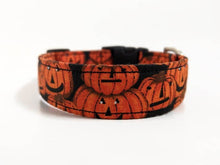Load image into Gallery viewer, 'Ichabod' - Pumpkin Dog Collar/Lead