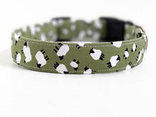 Load image into Gallery viewer, 'Bo' - Sage Green Sheep Dog Collar/Lead