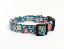 Load image into Gallery viewer, 'Chloe' - Spring Flowers Dog Collar/Lead