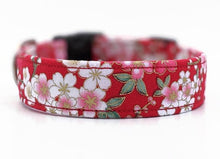 Load image into Gallery viewer, 'Hana' - Japanese Blossom Dog Collar/Lead