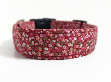 Load image into Gallery viewer, 'Ruth' - Tiny Floral Dog Collar/Lead