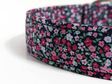 Load image into Gallery viewer, 'Ruth' - Tiny Floral Dog Collar/Lead