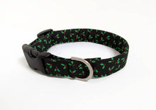 Load image into Gallery viewer, Black Holly Dog Collar/Lead