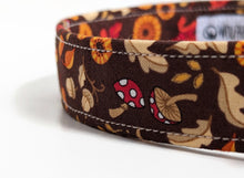Load image into Gallery viewer, 'Ember' - Mushroom Dog Collar/Lead