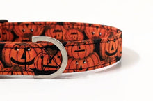 Load image into Gallery viewer, 'Ichabod' - Pumpkin Dog Collar/Lead
