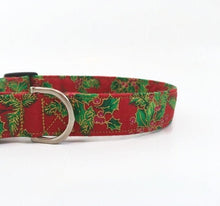 Load image into Gallery viewer, Traditional Holly Dog Collar/Lead