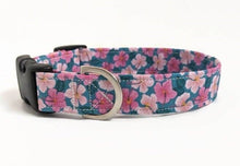 Load image into Gallery viewer, 'Moana' - Hibiscus Dog Collar/Lead