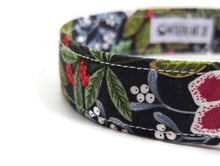 Load image into Gallery viewer, 'Noelle' - Winter Botanicals Dog Collar/Lead