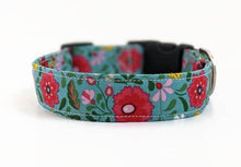 Load image into Gallery viewer, 'Clodagh' - Retro Floral Dog Collar/Lead