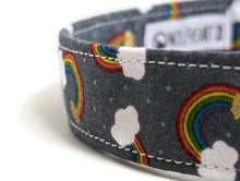 Load image into Gallery viewer, 'Enfys' - Rainbow Dog Collar/Lead