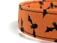 Load image into Gallery viewer, 'Lilith' - Halloween Bat Dog Collar/Lead
