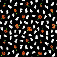 Load image into Gallery viewer, 'Salem' - Halloween Pumpkin Ghost Dog Collar/Lead
