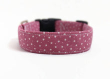 Load image into Gallery viewer, 'Seren' - Stars Dog Collar/Lead