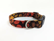 Load image into Gallery viewer, 'Fforest' - Autumn Leaves Dog Collar/Lead