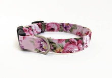 Load image into Gallery viewer, 'Charlotte' - Pretty in Pink Floral Dog Collar/Lead