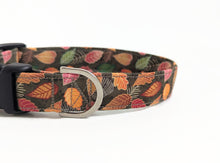 Load image into Gallery viewer, 'Sienna' - Orange Leaves Dog Collar/Lead